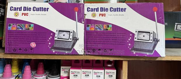 PVC Card Die Cutter Machine - main view