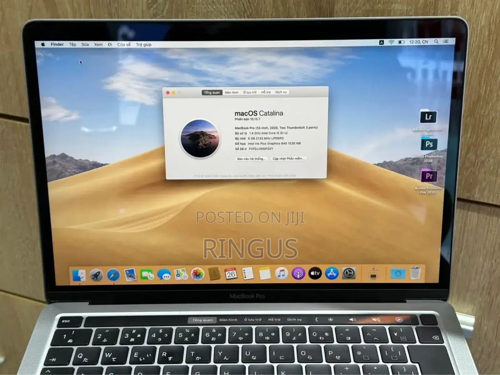 Laptop Apple MacBook Pro 2020 8GB Intel Core I5 SSD 512GB