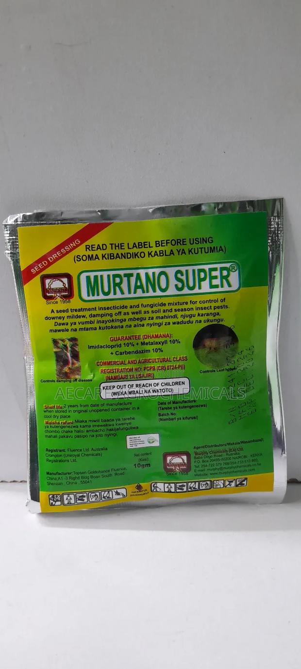 Murtano Super Seed Treatment Insecticide & Fungicide 10gram