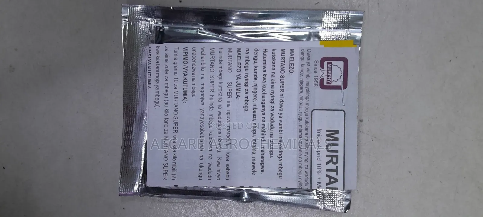Murtano Super Seed Treatment Insecticide & Fungicide 10gram