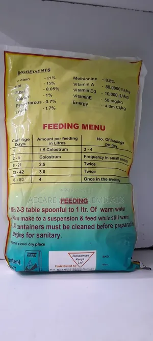 Calf Milk Replacer 1kg/2kg/5kg New Advance Fugamil