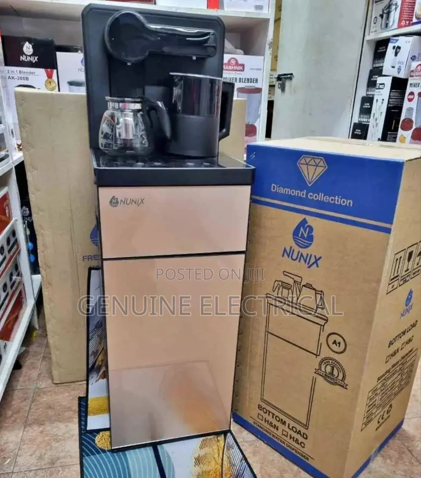 Nunix A1c 2024 Model Hot Cold Bottom Load Water Dispenser
