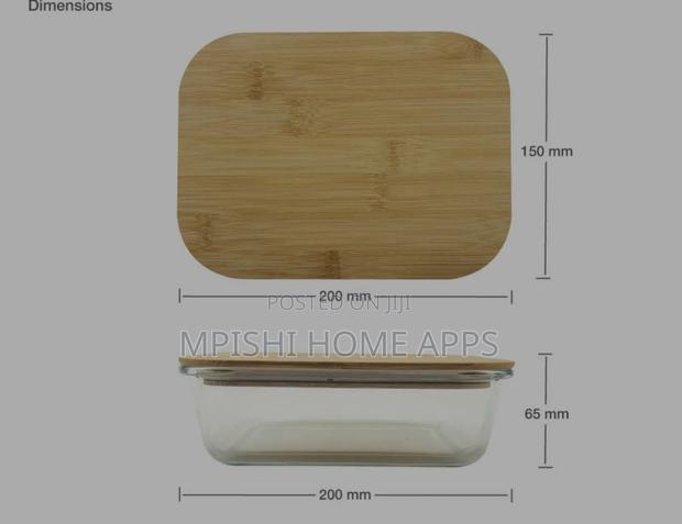 1050ml Bamboo Snacks Box - thumbnail 3