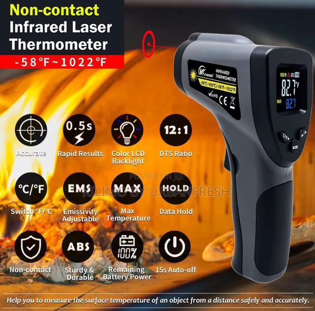 Industrial Multipurpose Infrared Thermometer. - thumbnail 3