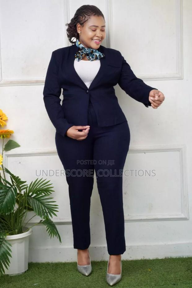 One Button Trouser Suit for Ladies - main view