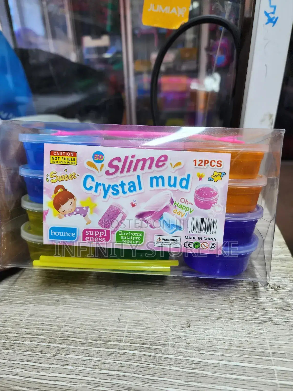 Colorful Slime Dozen – 12pcs Fun Pack for Kids