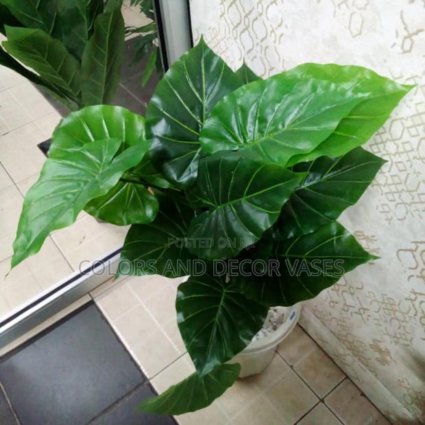 Plain Green Plant Plus Vase 80cm - thumbnail 2
