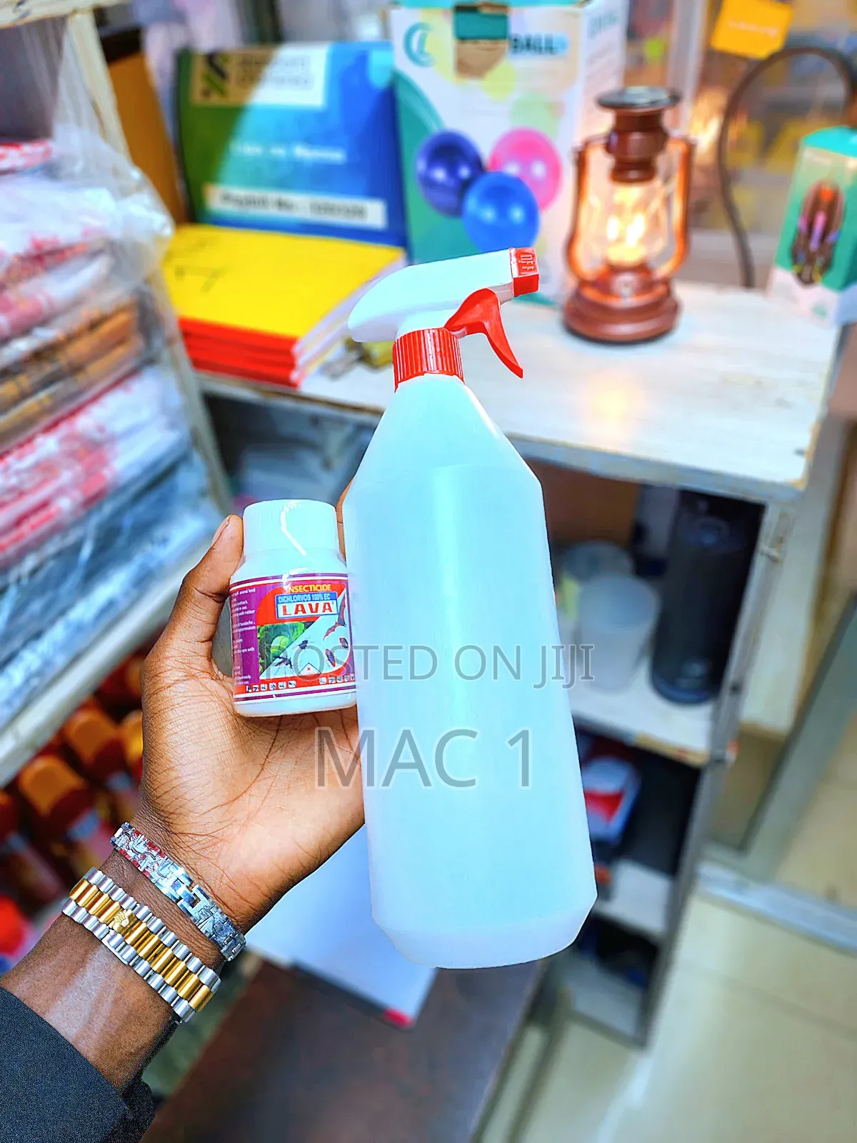 Lava Insecticide and Free Spray Bottle Gift