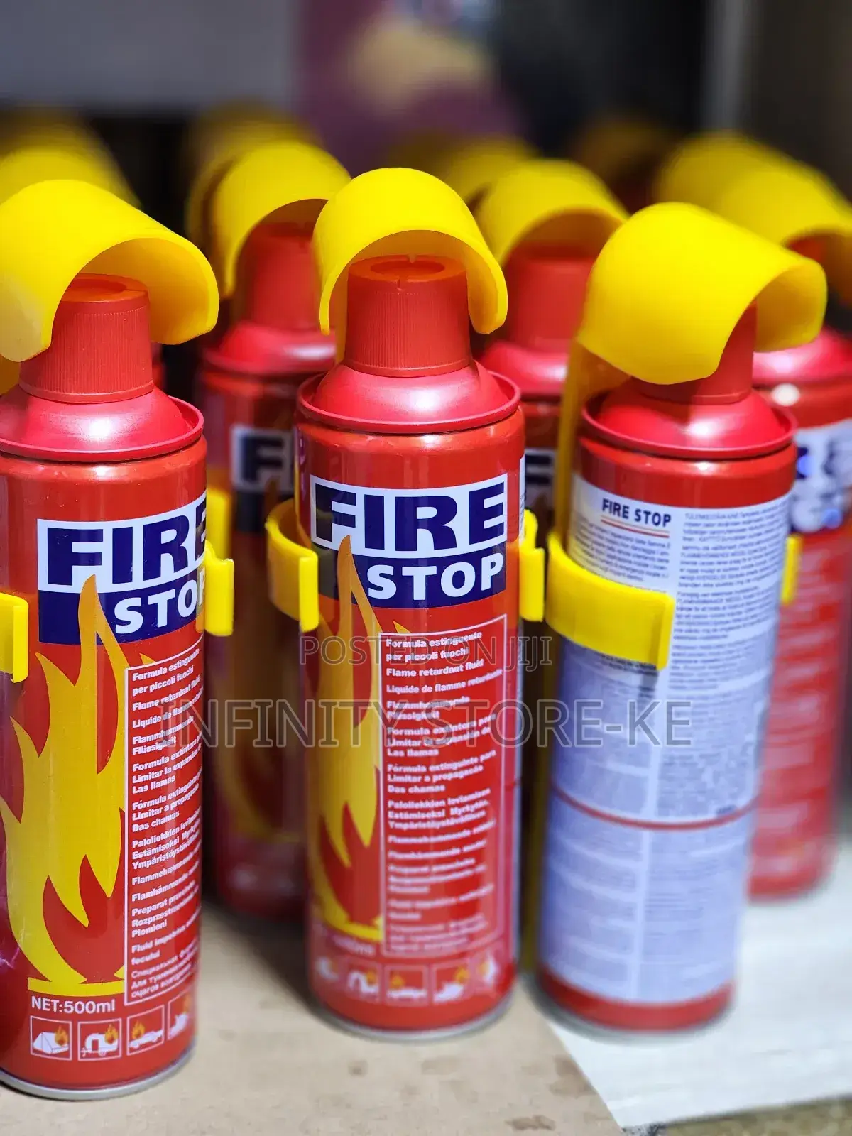 Fire Stop Portable Mini Fire Extinguisher – 500ml