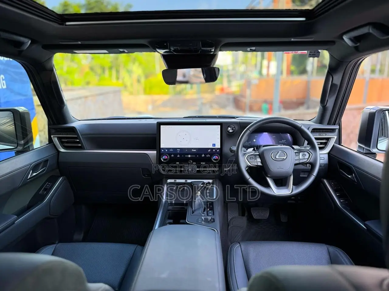 New Lexus GX 550 Overtrail 2024 White