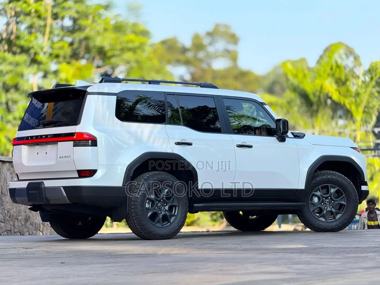 New Lexus GX 550 Overtrail 2024 White