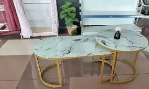 2pc Luxury Marble Table