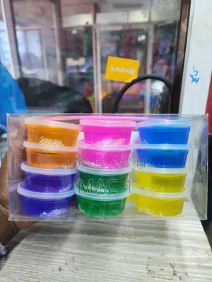 12-Piece Starry Slime Set for Kids