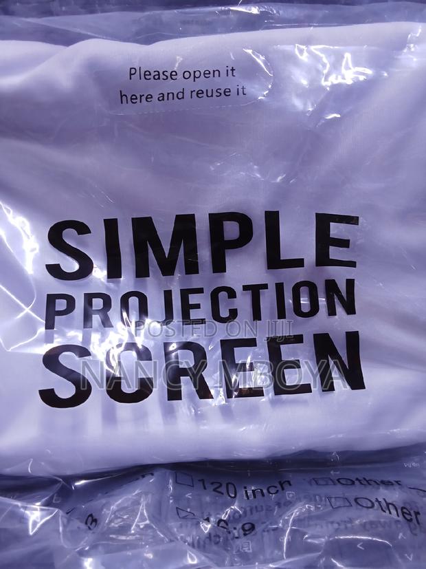 Fabric Foldable Projection Screen 100 Inch