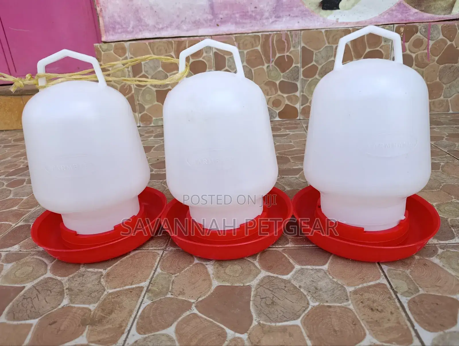 Farm Base 3/3.5 Litres Poultry Chicken Drinkers