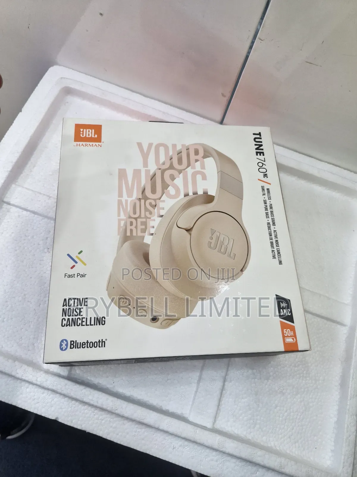 Brand New JBL Harman Tune 760 Nc Gold Brand New