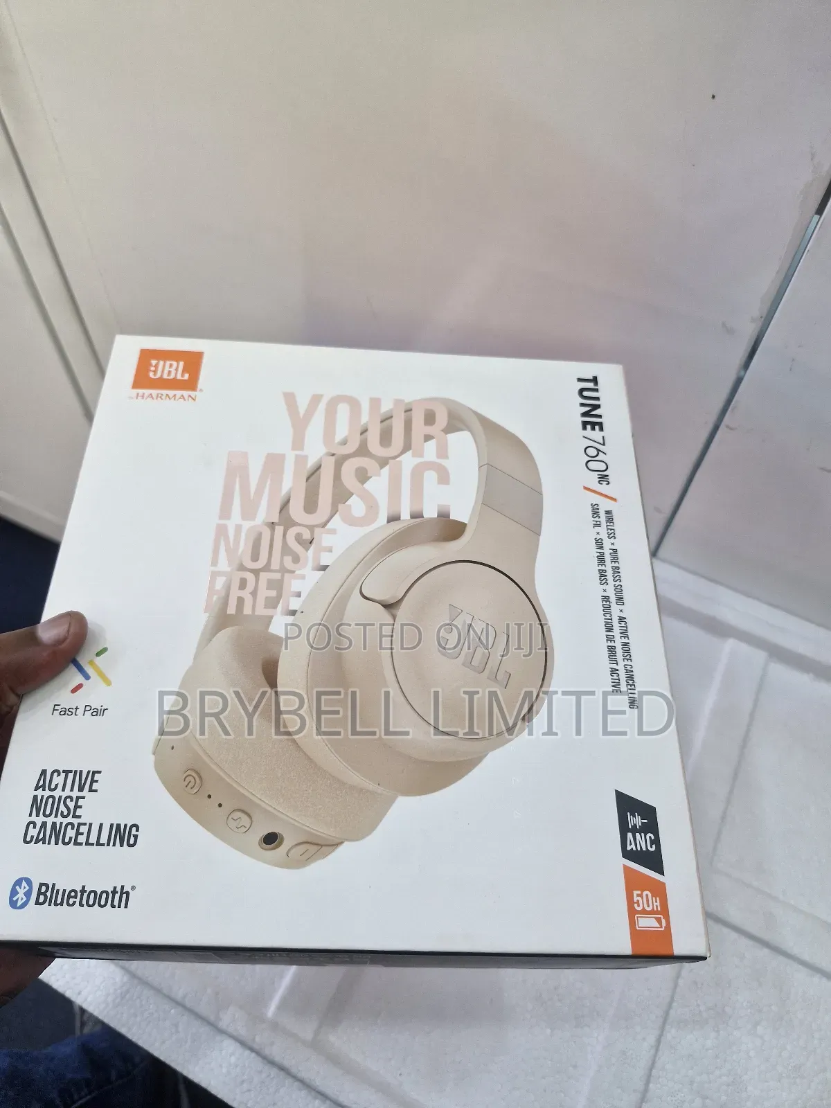 Brand New JBL Harman Tune 760 Nc Gold Brand New