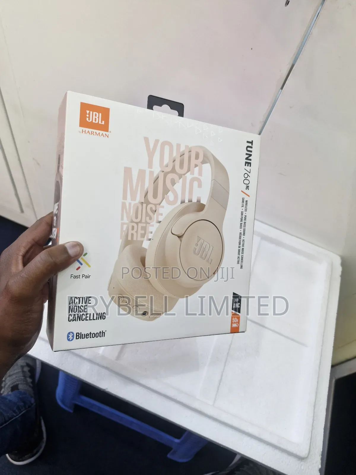 Brand New JBL Harman Tune 760 Nc Gold Brand New