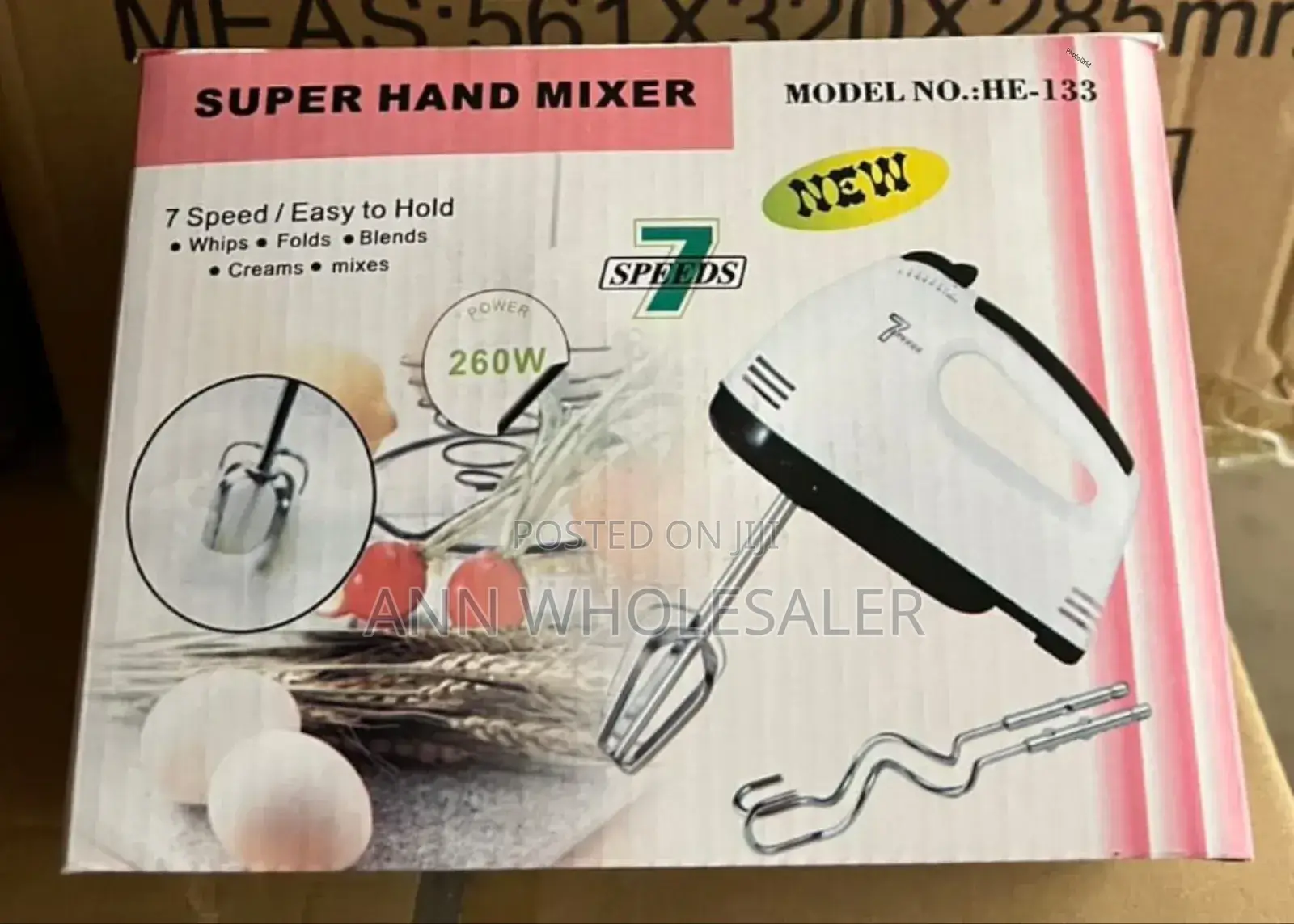 7 Speed Super Handmixer
