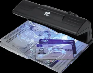 Uv Light Counterfeit Money Detector Machine