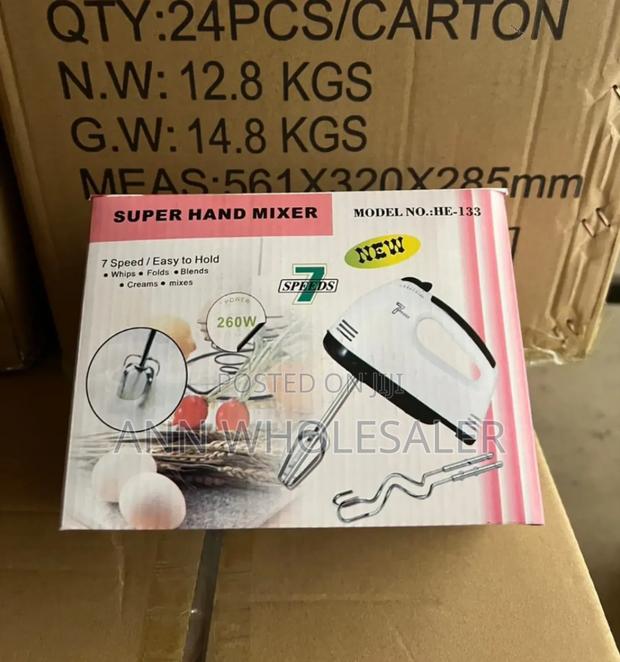 7 Speed Electric Handmixer / He-133