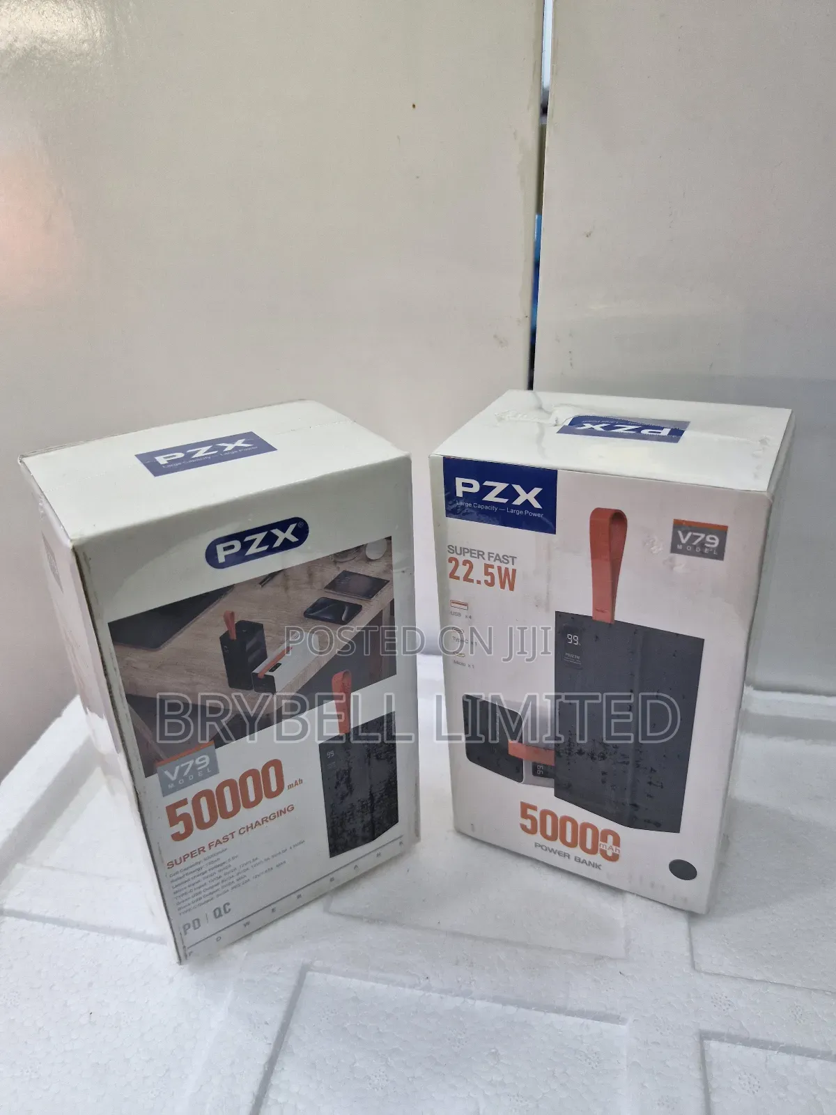 Brand New PZX 50,000mah, Superfast Charging Powerbank