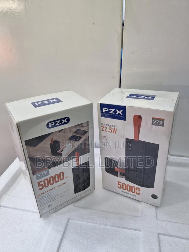 Brand New PZX 50,000mah, Superfast Charging Powerbank