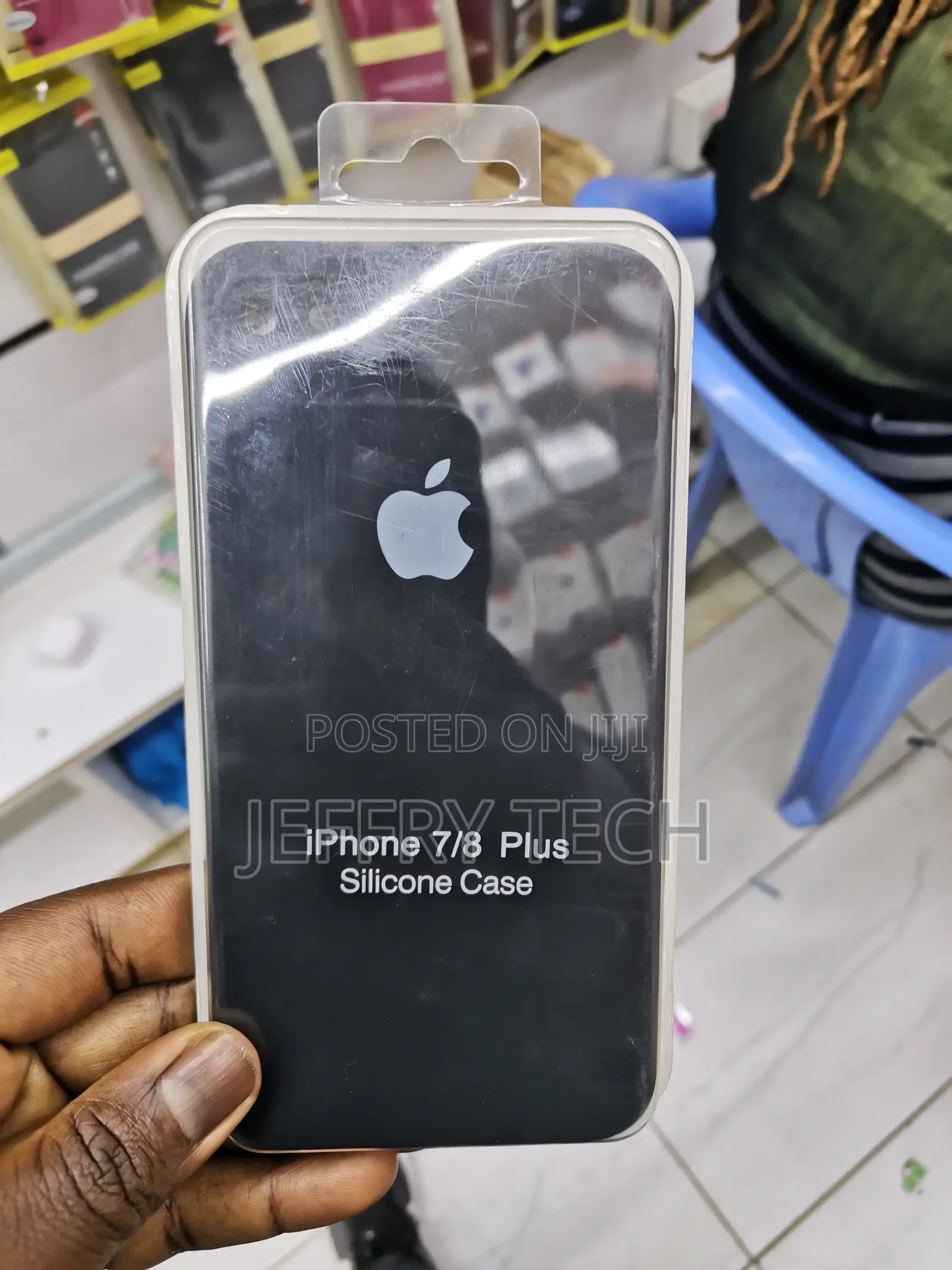 Jnsupplier Silicone Rubber Case Flexible for iPhone 7+/8+