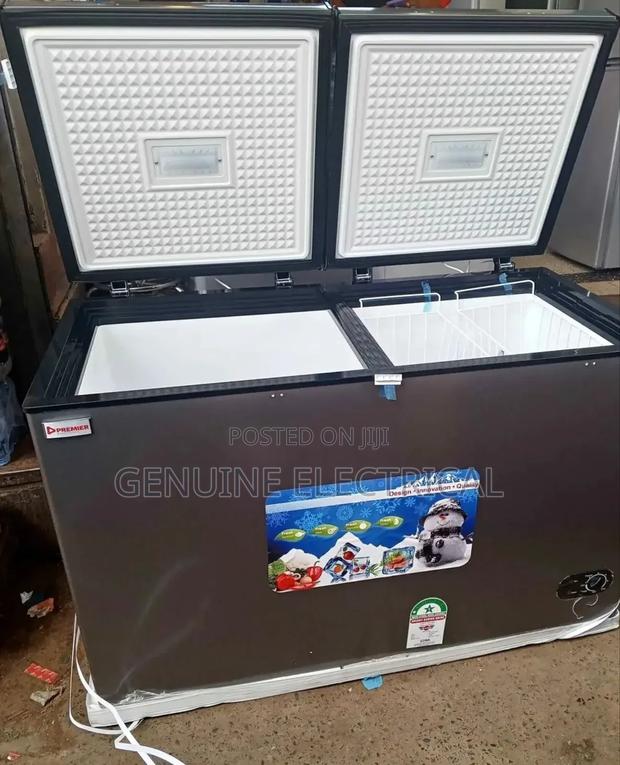 Best Premier Double Door 400l Chest Freezer