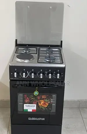Global 3 +1 Gas Cooker With Electric Oven E/8
