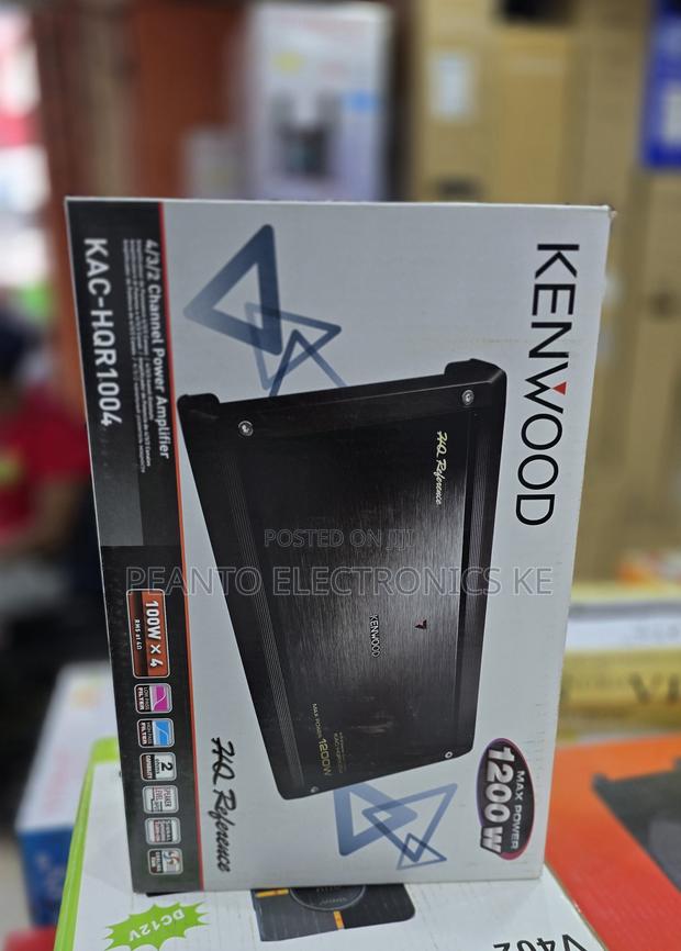 Kenwood Kac-Hqr1004 4 Channel Car Amplifier