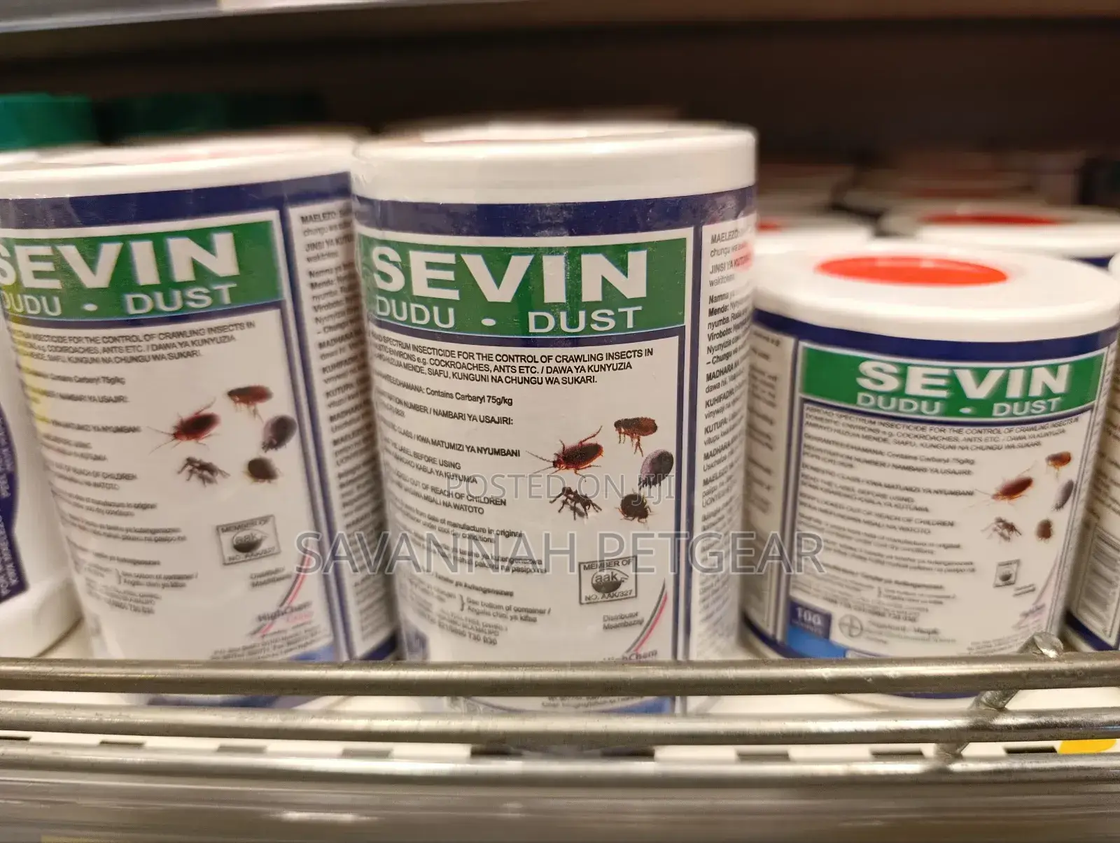 Sevin Dudu- Dust 50g, 100g 200g Pesticide