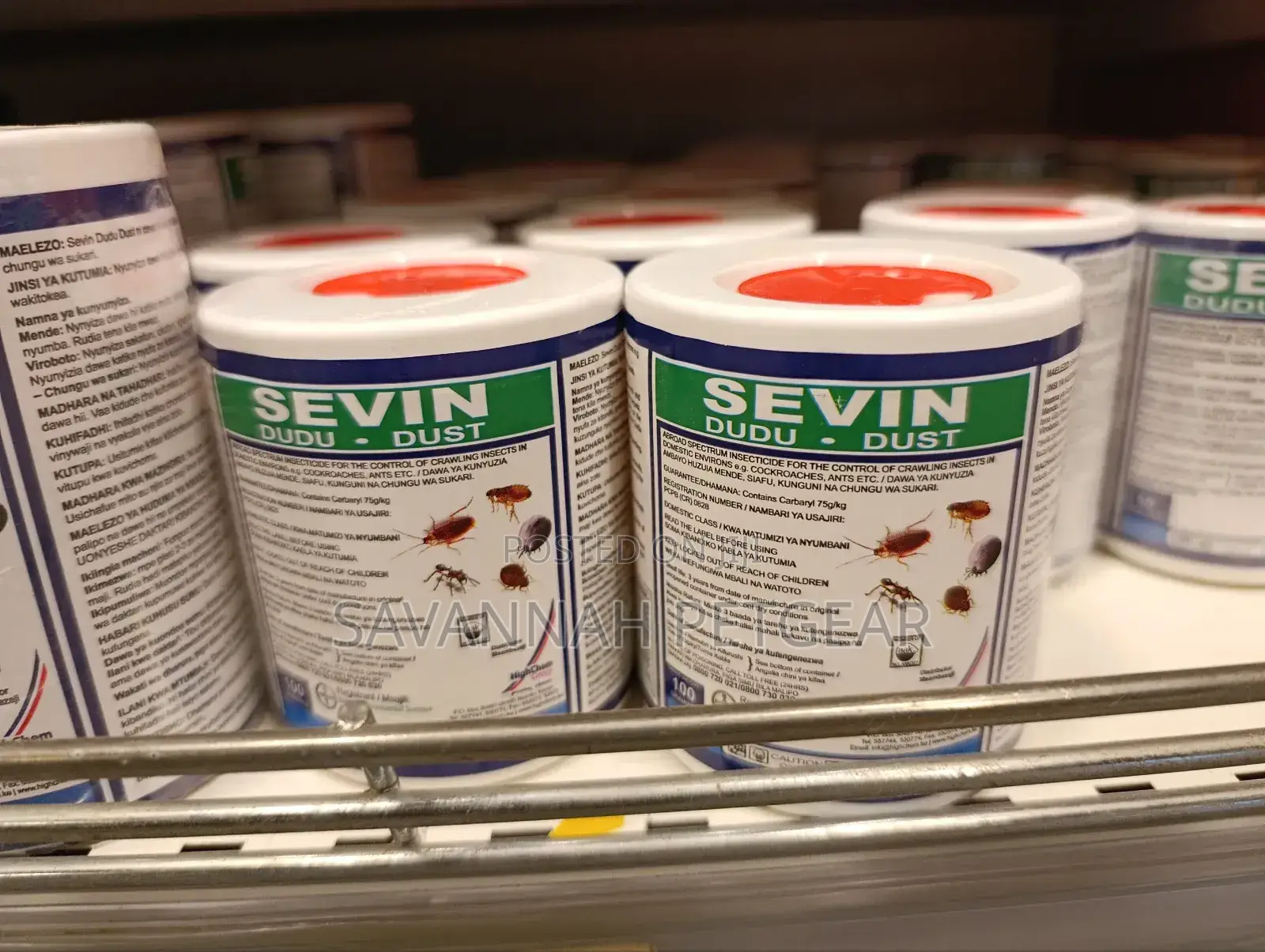 Sevin Dudu- Dust 50g, 100g 200g Pesticide