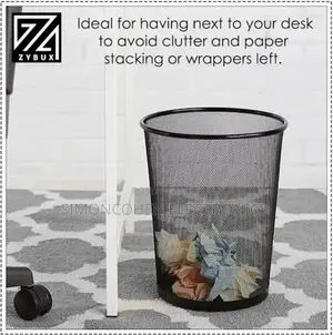 Mesh Office/Bedroom Dustbin