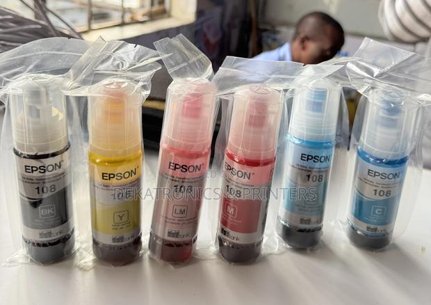 Epson Original Inks Code 108 for L18050, L8050 - main view