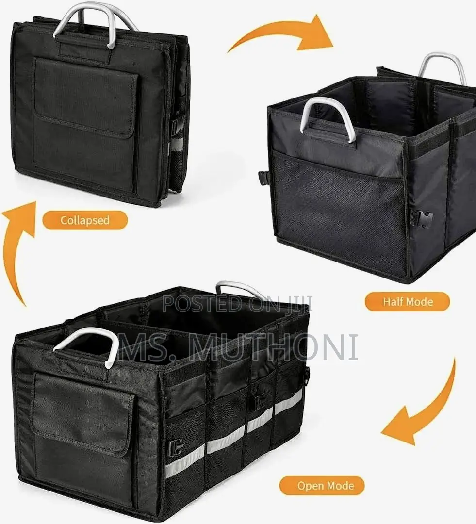Quality Fabric Foldable Premium Car Trunk Boot Organizer*
