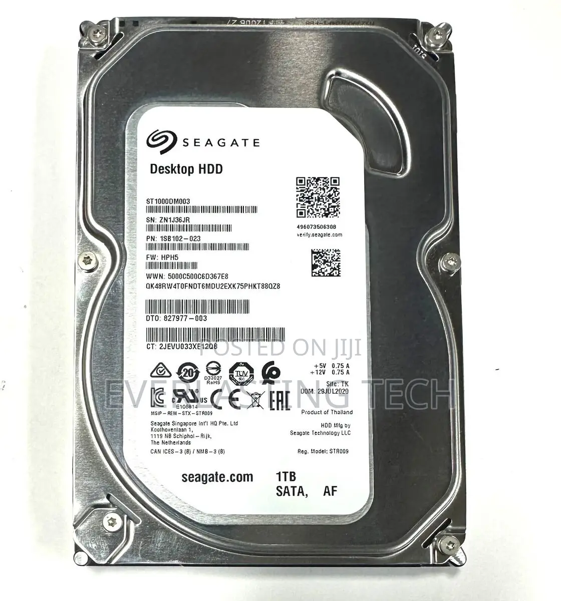 Seagate 1tb Desktop Internal HDD