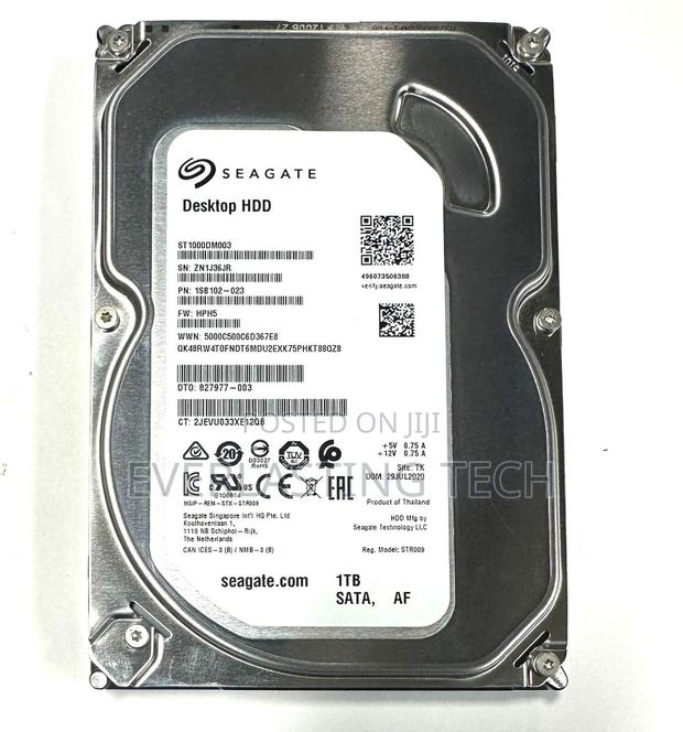 Seagate 1tb Desktop Internal HDD - thumbnail 3