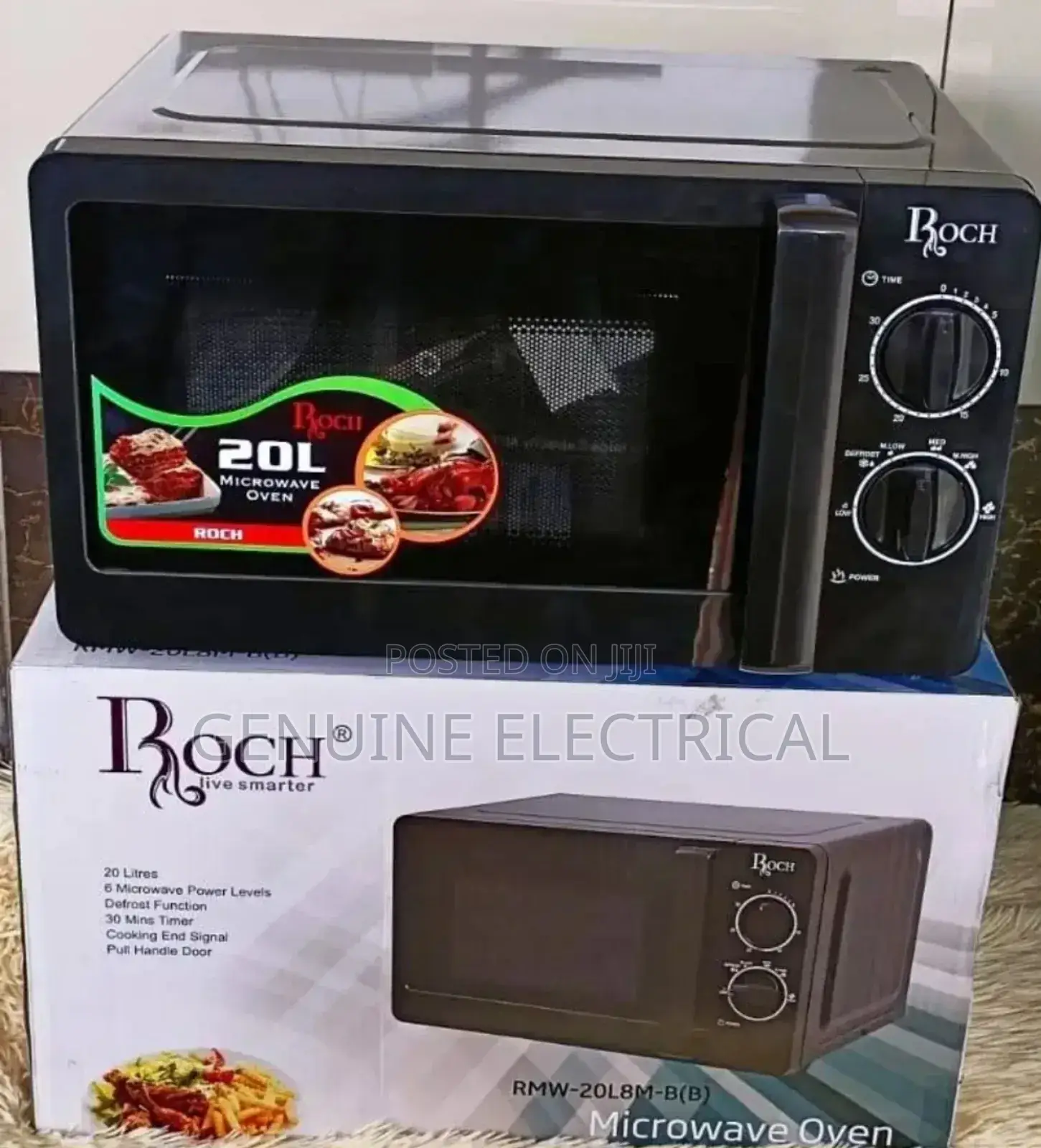 Pull Handle Door 20ltrs Roch Microwave