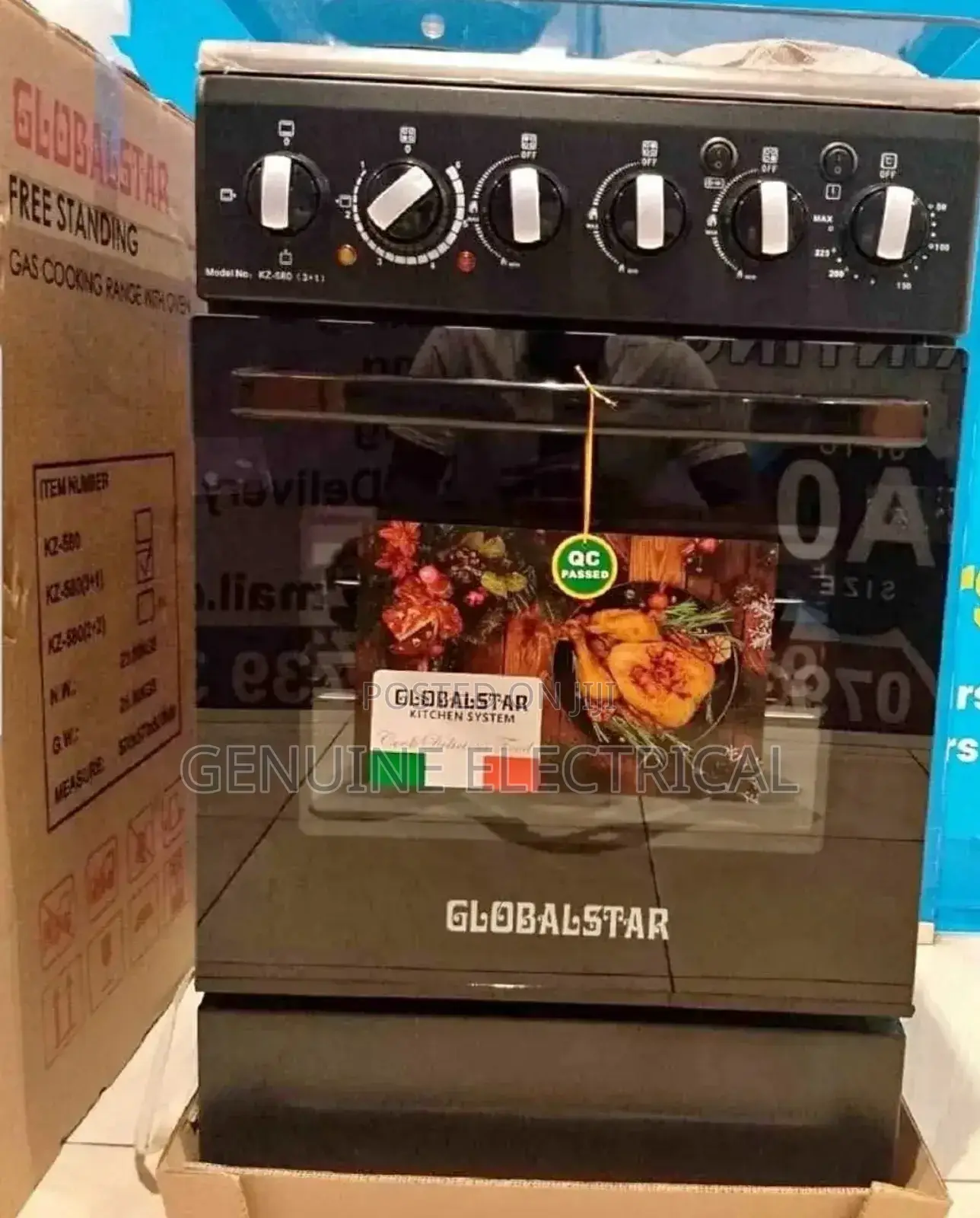 3+1 Globalstar With Jet Valve Gas Cooker G/7