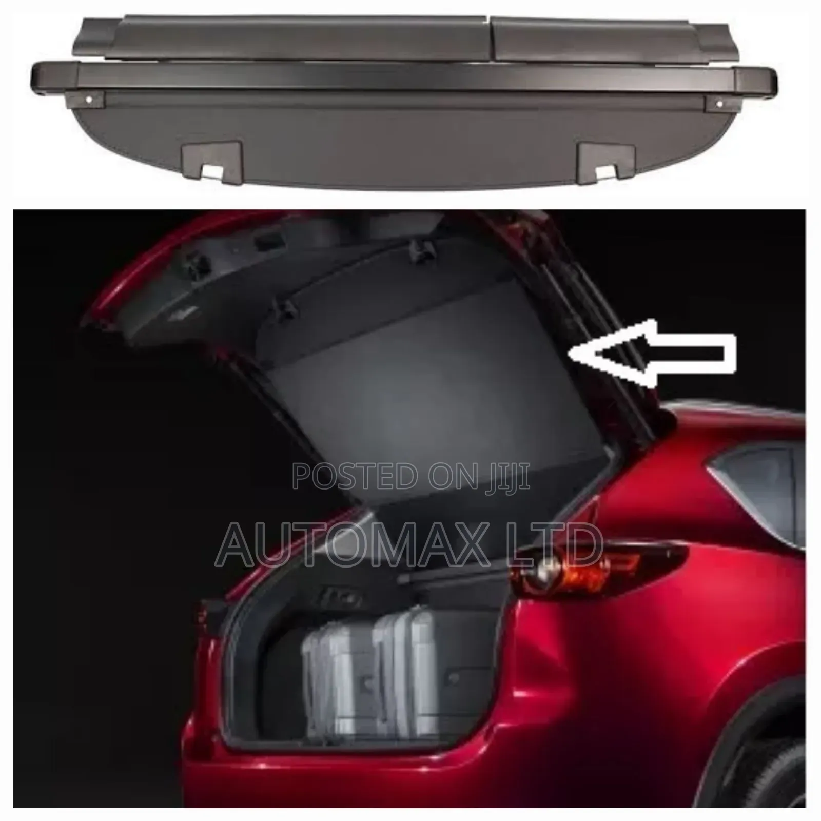 Mazda Cx5, Retractable Rear Boot Cover
