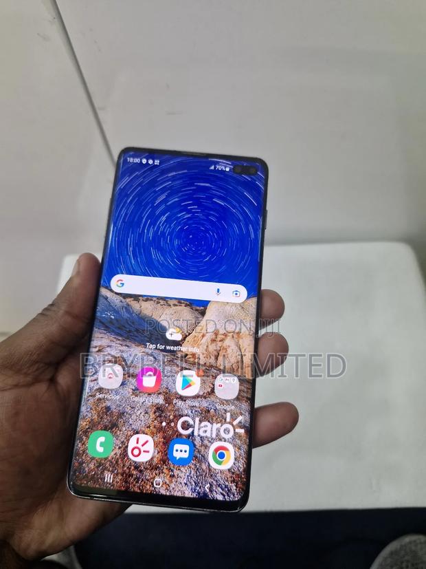 Samsung Galaxy S10 Plus 128 GB Black - main view