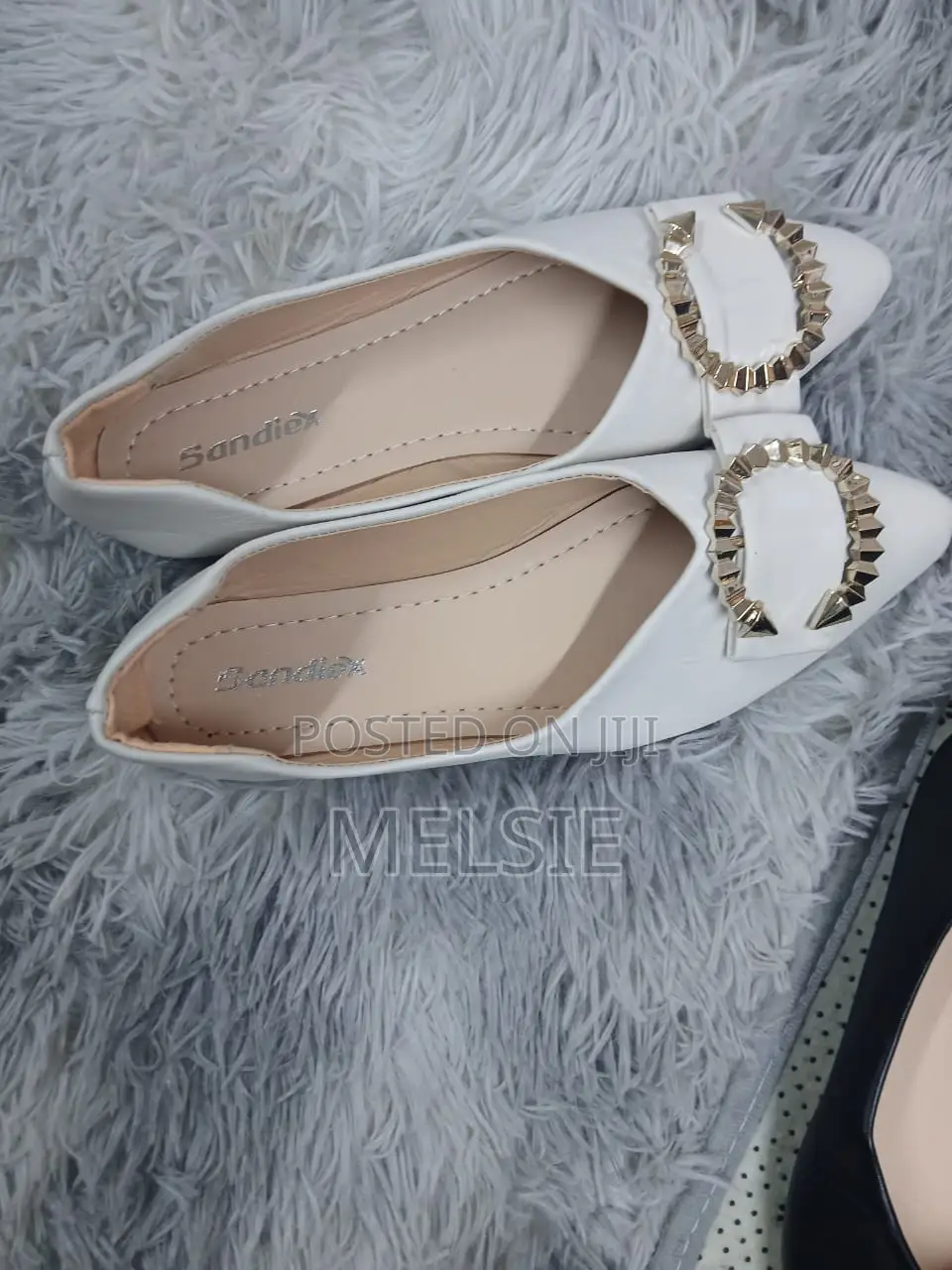 Womens Work Office Flat Slip on Shoes