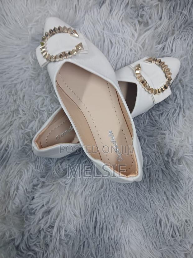 Womens Work Office Flat Slip on Shoes - thumbnail 3