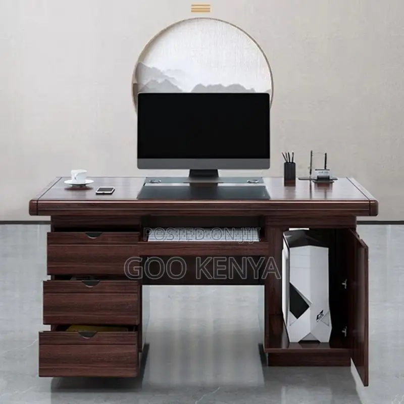 Office Desk; Modern Rectangular Executive Desk.