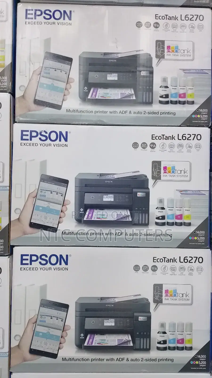 Ecotank L6270 A4 Wi-Fi Duplex All-in-One Printer With Adf