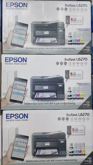 Ecotank L6270 A4 Wi-Fi Duplex All-in-One Printer With Adf