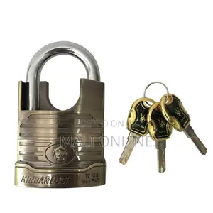 Kinbar Alarm Siren Padlock 70mm For Home Office Security
