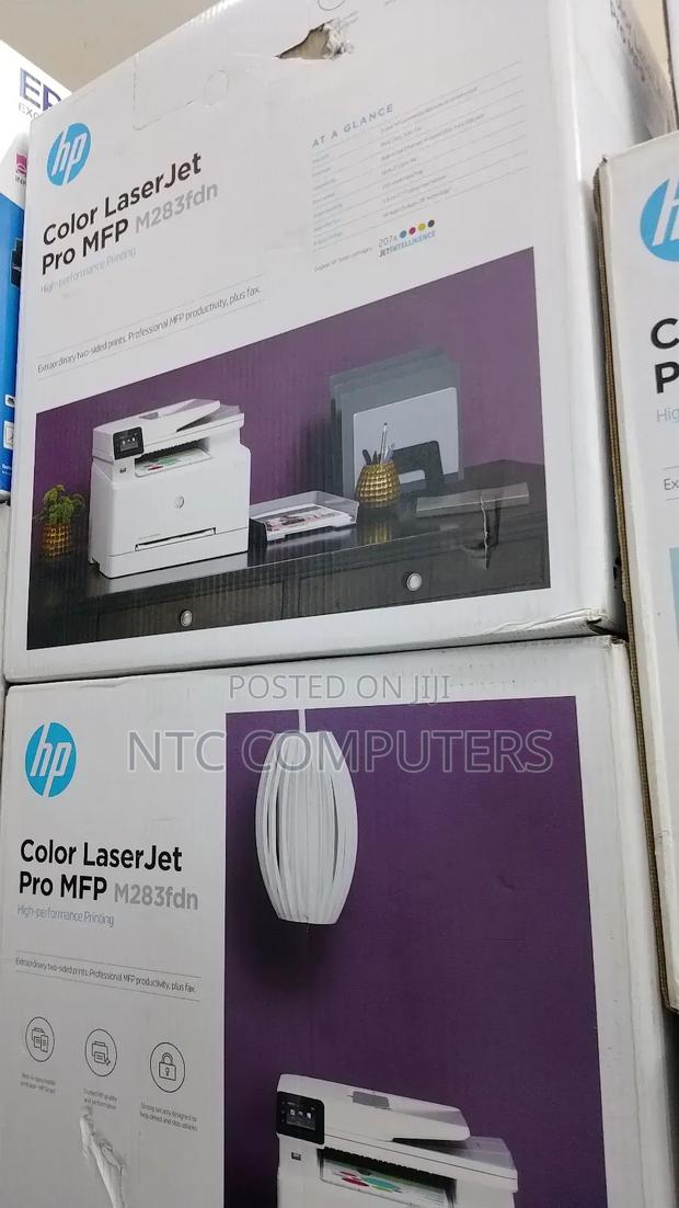 Hp Laserjet Printer M283fdn>>Print, Copy, Scan, Fax