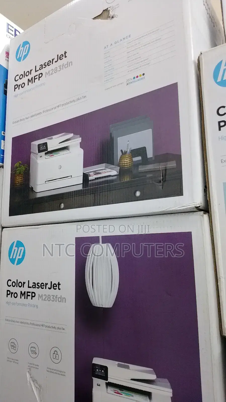 Hp Laserjet Printer M283fdn>>Print, Copy, Scan, Fax